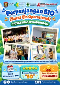 Lalui Proses Perizinan, Puskesmas Kwadungan Raih Nilai Permanen